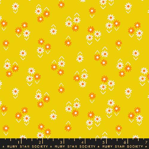 YARDAGE Juicy by Melody Miller for Ruby Star Society Baby Flowers - Golden Hour RS0092 1 3