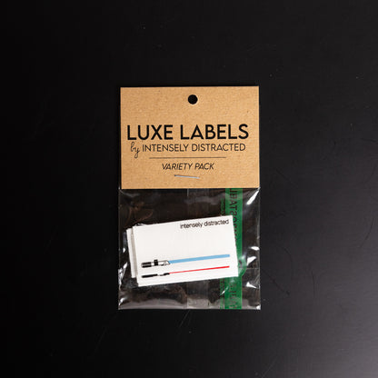 Light Saber Luxe Sew in Labels by Intensely Distracted