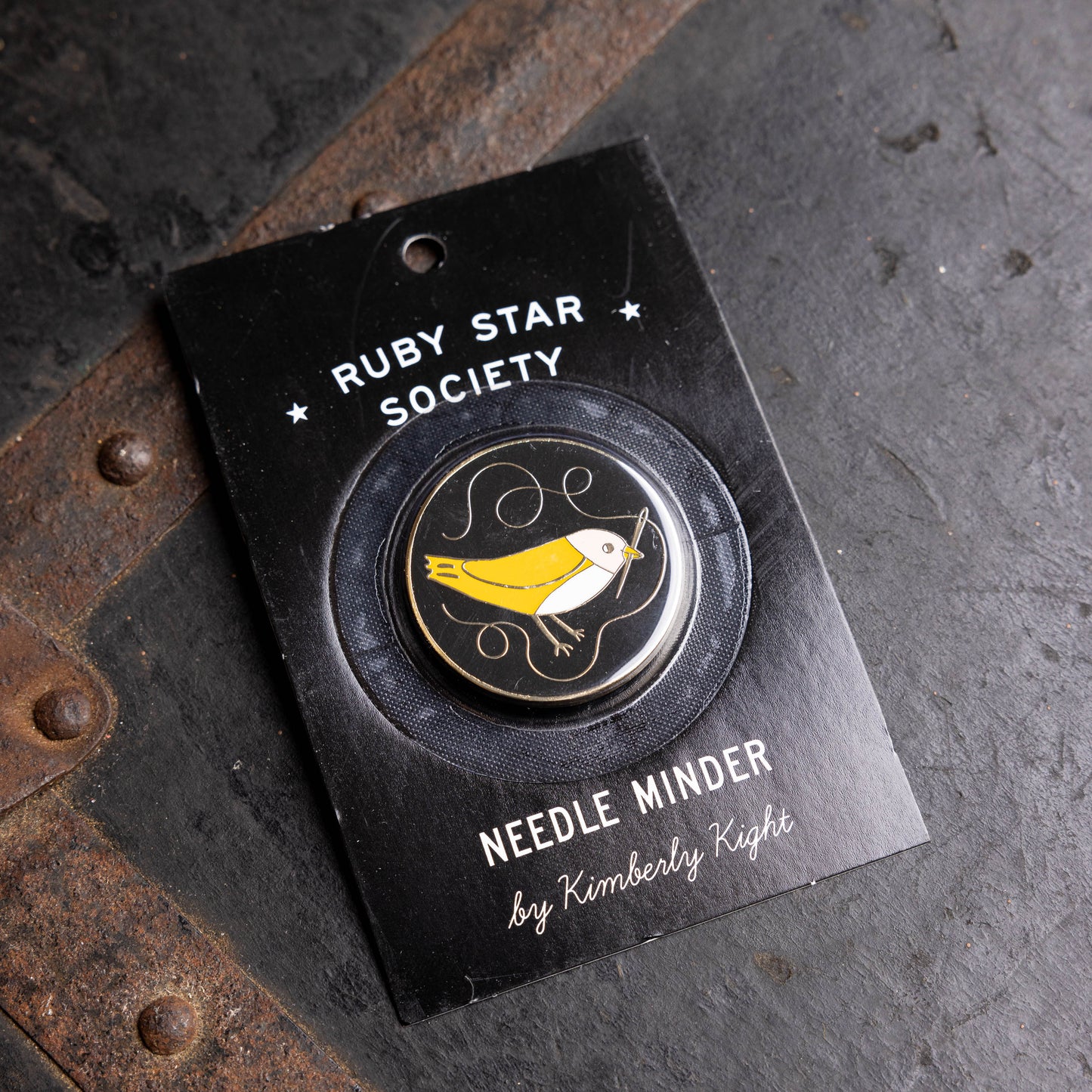 Ruby Star Society Bird is the Worde Needle Minder By Kim Kight