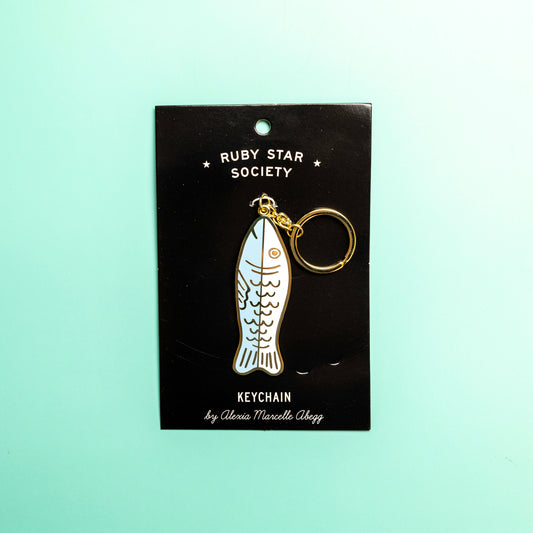 Ruby Star Society Sardine Key Ring by Alexia Marcelle Abegg