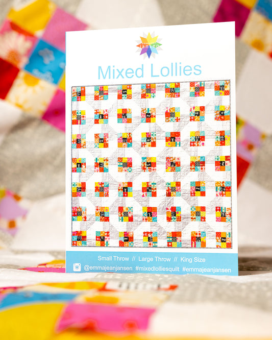 Mixed Lollies Paper Pattern by: Emma Jean Jansen #EJ049