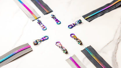 Sassafras Lane Iridescent Zipper Pulls