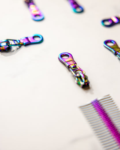 Sassafras Lane Iridescent Zipper Pulls