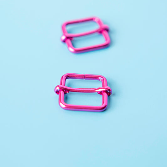 Sallie Tomato x Tula Pink 3/4 Inch Slider Buckle Pack of 2