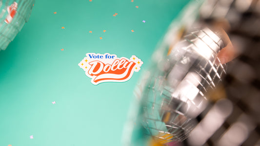 Vote for Dolly Sticker